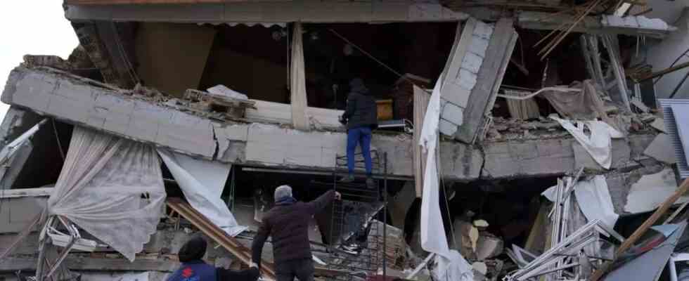 Kahramanmaras Erdbeben In der Tuerkei wandelt sich Hoffnung in Verzweiflung ueber