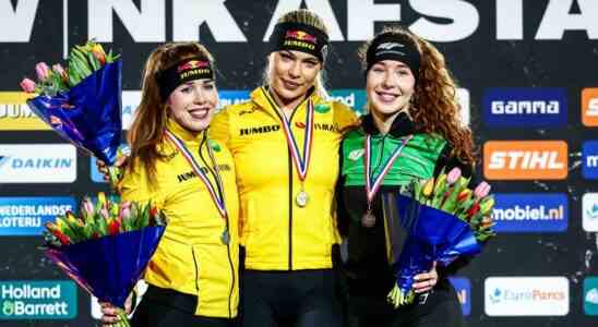 Leerdam erobert vierten nationalen Titel in Folge ueber 1000 Meter