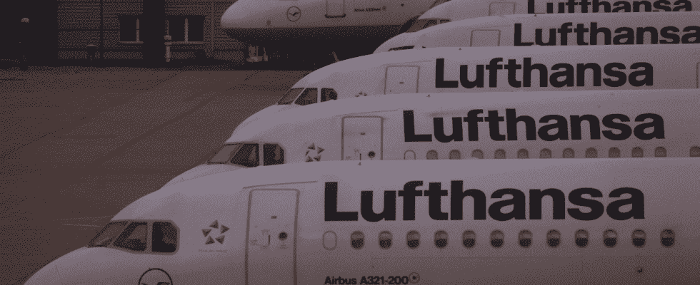 Lufthansa IT Stoerung fuehrt konzernweit zu massiven Flugausfaellen