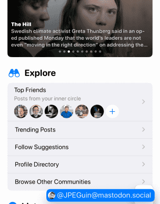 Mammoth ist eine kostenlose Mastodon App fuer iOS die den Einstieg