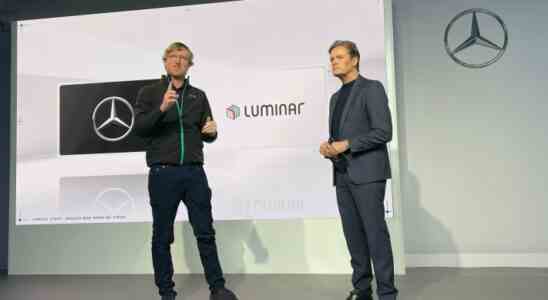 Mercedes fuegt Luminar Lidar zu mehr Fahrzeugen in einem Multimilliarden Dollar Deal