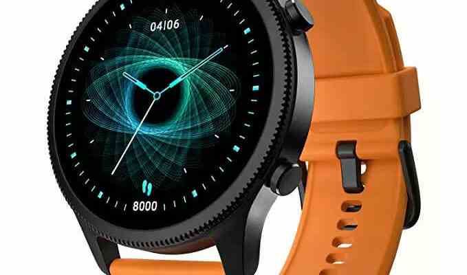 NoiseFit Halo Smartwatch mit Metallic Design zum Preis von Rs 3999