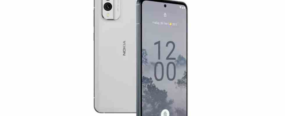 Nokia Nokia X30 5G mit 50 Megapixel Kamera wasserfestem Design vorgestellt Preis