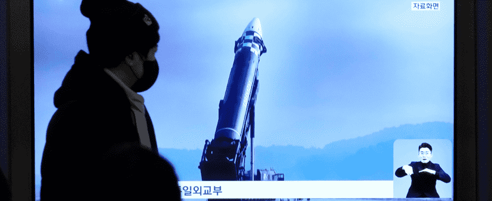 Nordkoreas ballistische Rakete scheint in Japans AWZ gelandet zu sein
