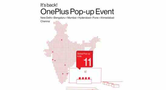 Oneplus OnePlus feiert neue Produkteinfuehrungen mit Pop up Stores in sieben Staedten