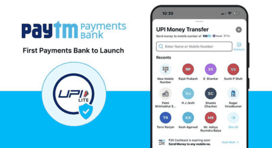 Paytm Payments Bank Limited stellt Paytm UPI Lite vor Was