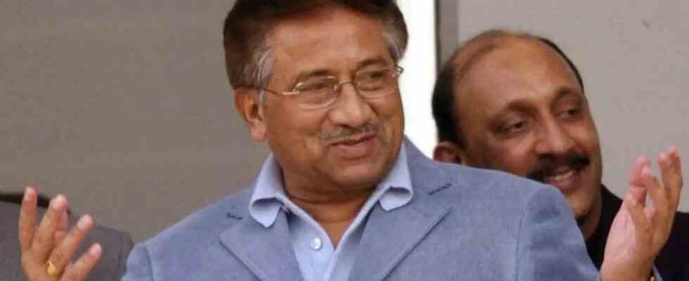 Pervez Musharraf der Vier Sterne General der Pakistan fast ein Jahrzehnt lang