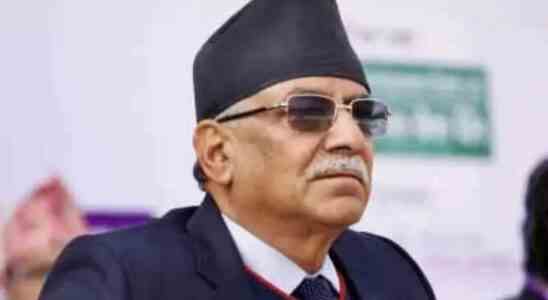 Prachanda Paudel soll Nepals naechster Praesident werden nachdem Premierminister Prachanda