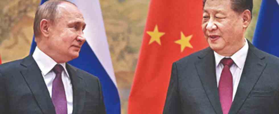Putin Putin fordert Xi auf Russland zu besuchen Verbindungen erreichen