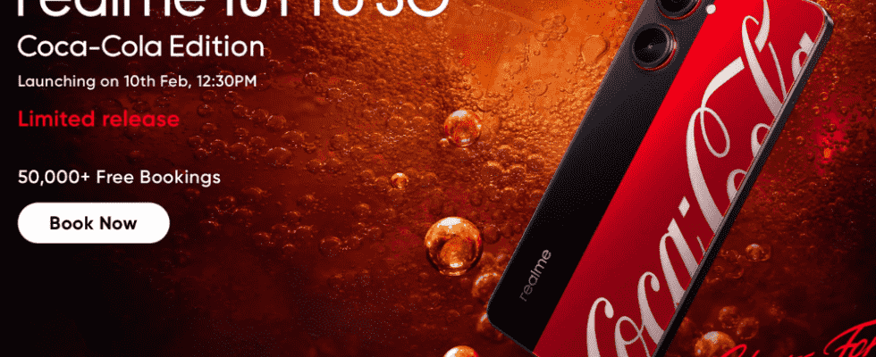 Realme 10 Pro Coca Cola Edition jetzt vorbestellbar