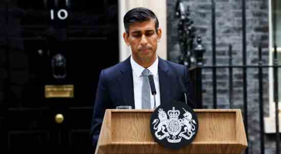 Rishi Sunak feiert 100 Tage als britischer Premierminister waehrend die
