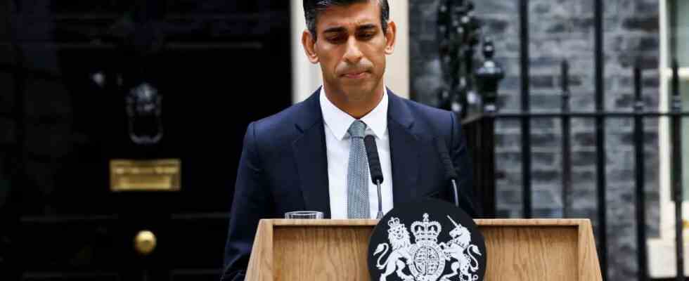 Rishi Sunak feiert 100 Tage als britischer Premierminister waehrend die