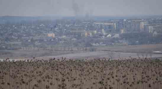 Russen ziehen Schlinge um Bakhmut in der Ukraine zu Situation