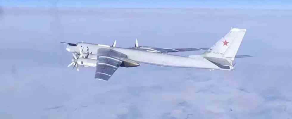 Russische Bomberjets von NORAD in der Naehe von Alaska abgefangen