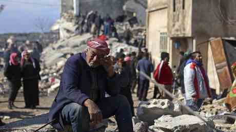 Selbst ausgesetzte Sanktionen verursachen Leid fuer syrische Erdbebenopfer — World