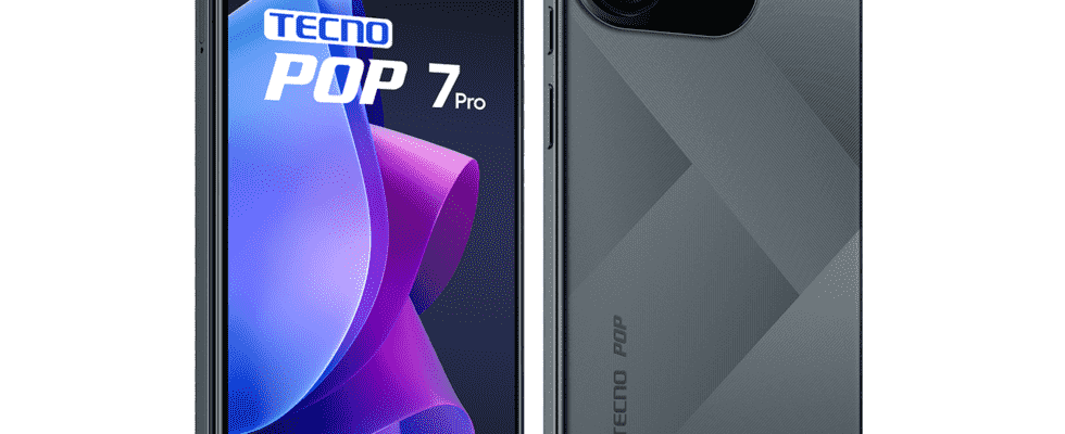 Tecno Tecno Pop 7 Pro Smartphone mit 5000 mAh Akku