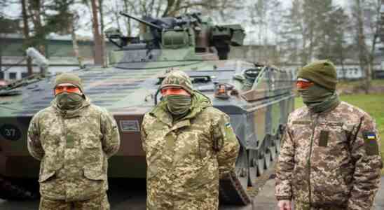 Ukrainische Soldaten absolvieren deutschen Panzerkurs in doppelter Zeit