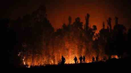 Waldbraende toeten Dutzende in Chile — World