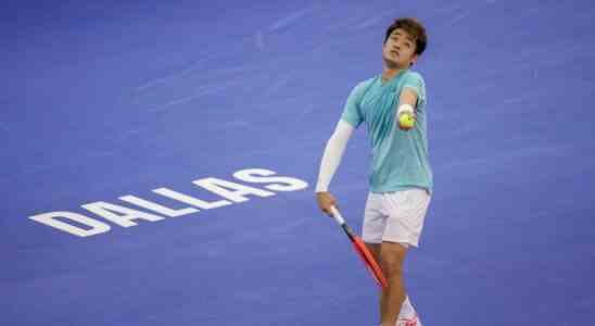 Wu ueberlebt vier Matchbaelle und gewinnt als erster chinesischer Tennisspieler