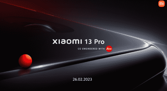 Xiaomi 13 Pro soll am 26 Februar in Indien auf