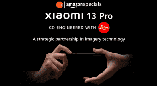 Xiaomi 13 Pro wird ueber Amazon in Indien erhaeltlich sein