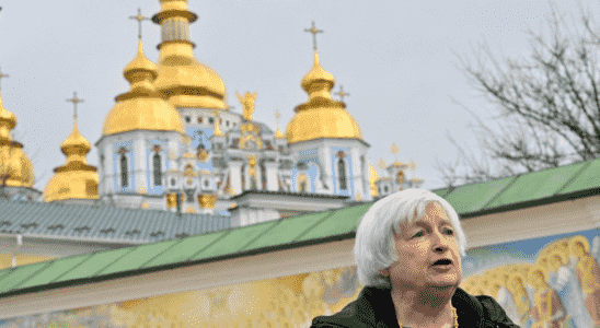 Yellen Die USA schicken der Ukraine eine weitere Milliarde Dollar