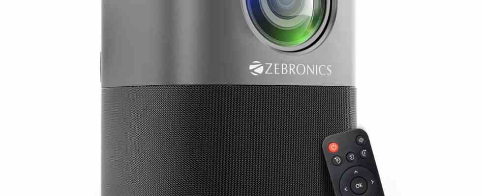 Zebronics bringt den intelligenten LED Projektor ZEB PixaPlay 18 mit eingebautem Lautsprecher