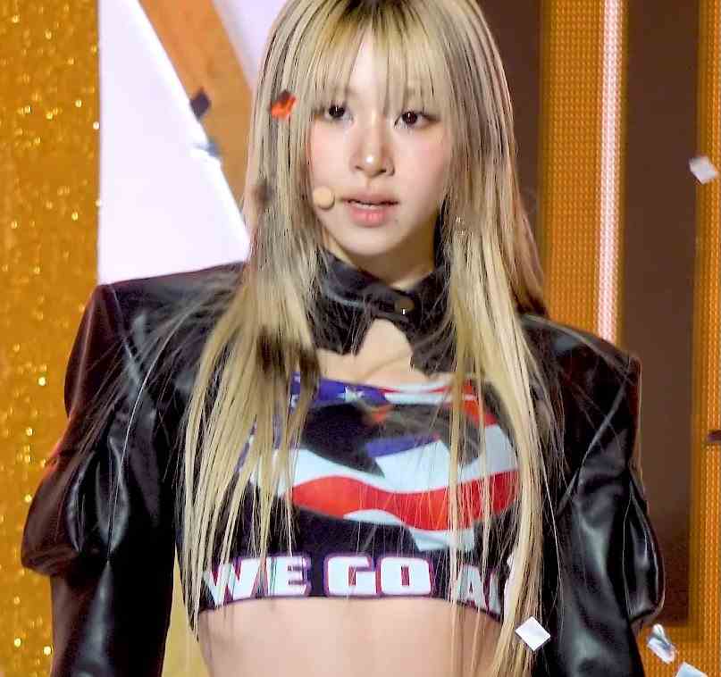 Chaeyoung von der K-Pop-Gruppe Twice entschuldigt sich für das Tragen eines Hakenkreuz-Shirts von Sid Vicious, nachdem sie bei einem Konzert versehentlich ein QAnon-Oberteil getragen hatte.
