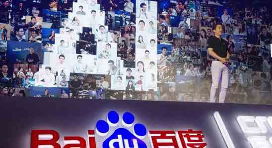 Baidu Baidus Antwort auf ChatGPT kaempft beim Debuet teilt den