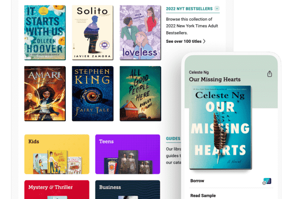 Bibliotheks E Book App OverDrive wird am 1 Mai eingestellt Leser werden stattdessen
