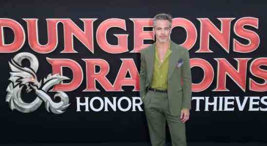 Chris Pine liebt es dass Dungeons Dragons eine Flucht