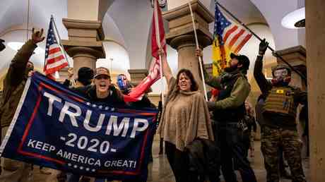 Die meisten Trump Anhaenger halten den Protestaufruf fuer eine „Falle vom