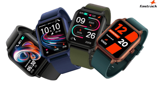 Fastrack Revoltt FS1 Smartwatch mit Bluetooth Telefonie und Schnellladefunktion in Indien