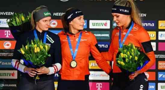 Femke Kok ist die erste Niederlaenderin die jemals einen Weltmeistertitel