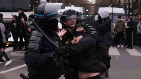 Franzoesische Polizei misshandelt Demonstranten – Menschenrechtsorganisation — World