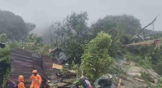 In Indonesien sind bei Erdrutschen 10 Menschen ums Leben gekommen
