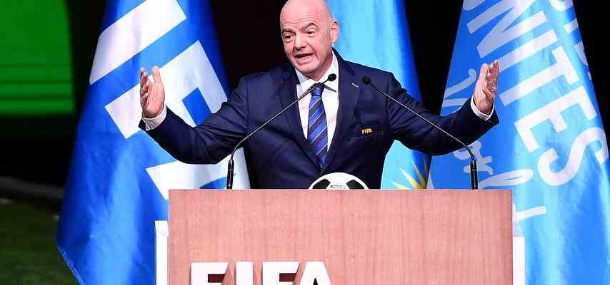 Infantino zum zweiten Mal mit grossem Applaus zum FIFA Praesidenten gewaehlt