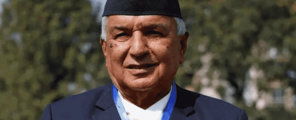Inmitten der Krise der Regierungskoalition waehlt Nepal den dritten Praesidenten