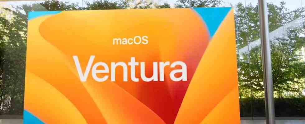Macos Ventura Apple bringt das Update 133 fuer macOS Ventura