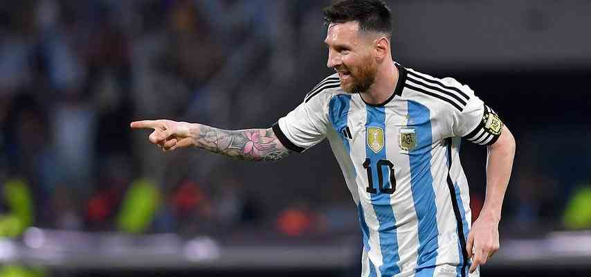 Messi feiert 100 Tor fuer Argentinien mit Monstersieg in Curacao