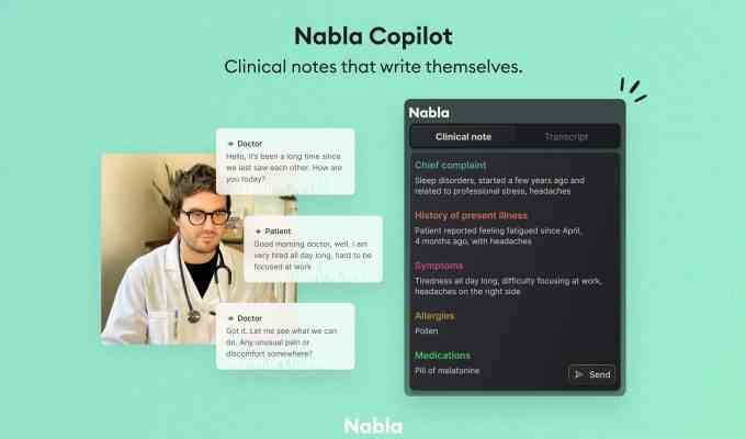 Nabla ein Digital Health Startup startet Copilot und nutzt GPT 3 um Patientengespraeche