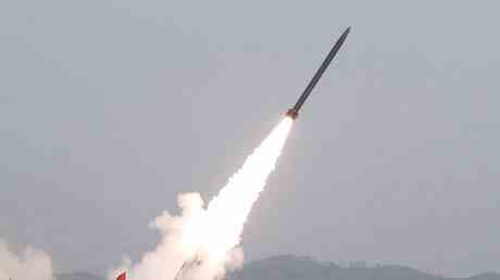 Nordkorea fuehrt den ersten Raketentest seiner Art durch — World