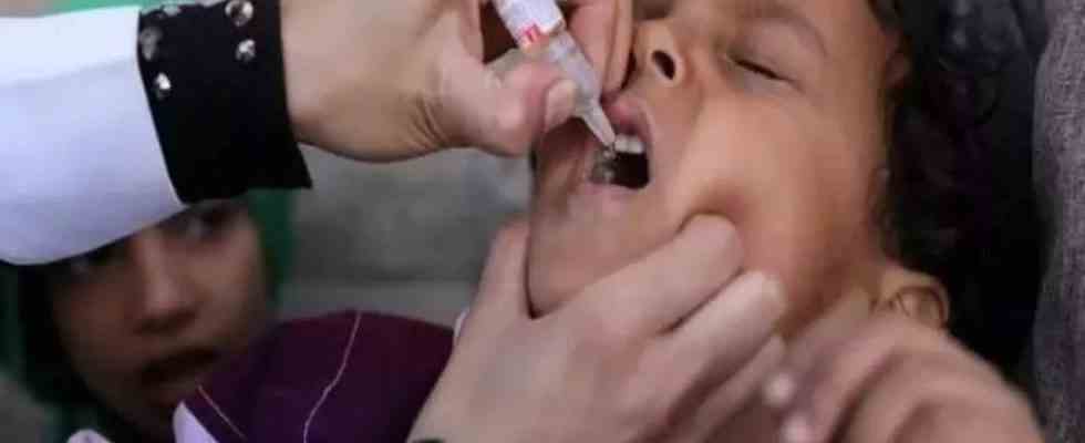 Pakistan meldet den ersten Fall von Polio im Jahr 2023