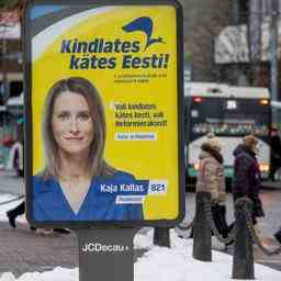 Partei der proeuropaeischen Ministerpraesidentin Kaja Kallas gewinnt Wahlen in Estland
