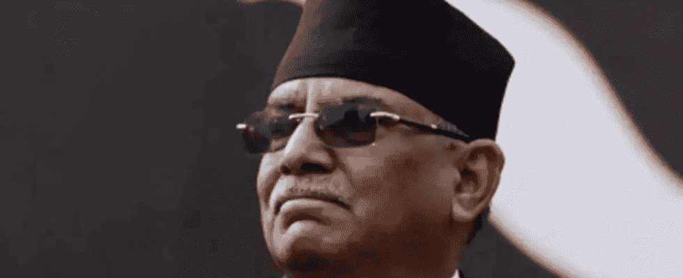 Pushpa Kamal Der nepalesische Premierminister Pushpa Kamal Dahal gewinnt die