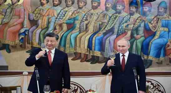 Putin sagt es gebe kein russisch chinesisches Militaerbuendnis