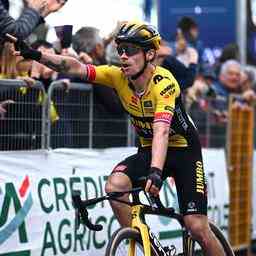 Roglic gewinnt die vierte Etappe Tirreno nach Van Aerts seltsamem