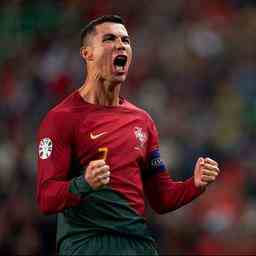 Ronaldo beglueckt Rekordduell fuer Portugal mit schoenem Tor und markantem