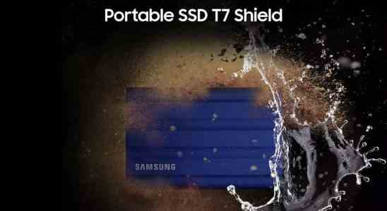 Samsung Samsung bringt die tragbare SSD T7 Shield fuer Profis