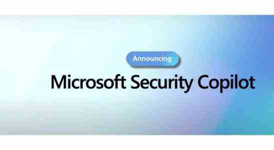 Security Copilot Microsoft kuendigt Security Copilot an um Sicherheitsexperten dabei